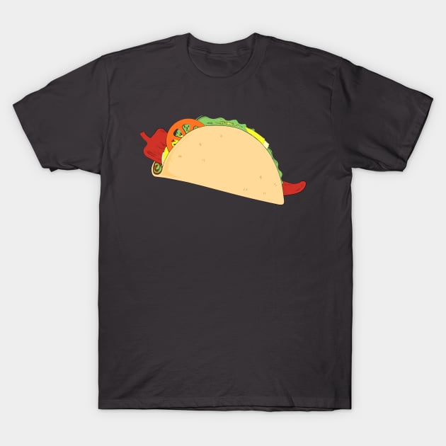 Spicy Taco T-Shirt by THP Creative